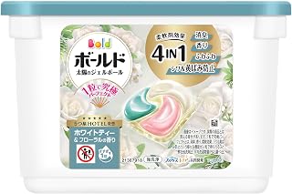 Bold 洗衣液 太阳凝胶球 4合1 5星HOTEL构想 白茶&花香 主体13个