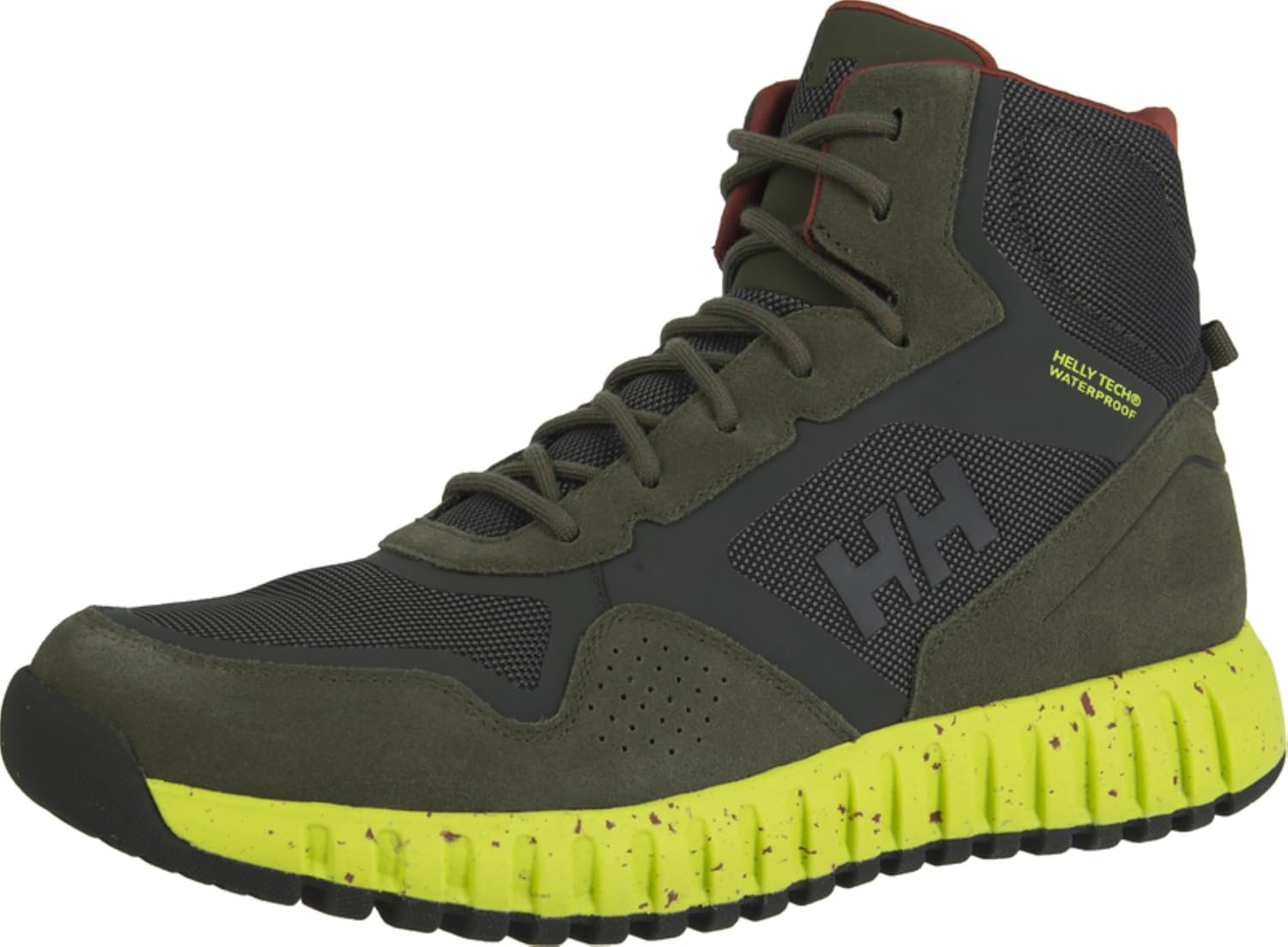 Helly-Hansen Monashee ULLR HELLY TECH Men's Waterproof Hiking Boots, HH Seam-Shield, Premium Suede, LWG Leather, PFC-Free DWR