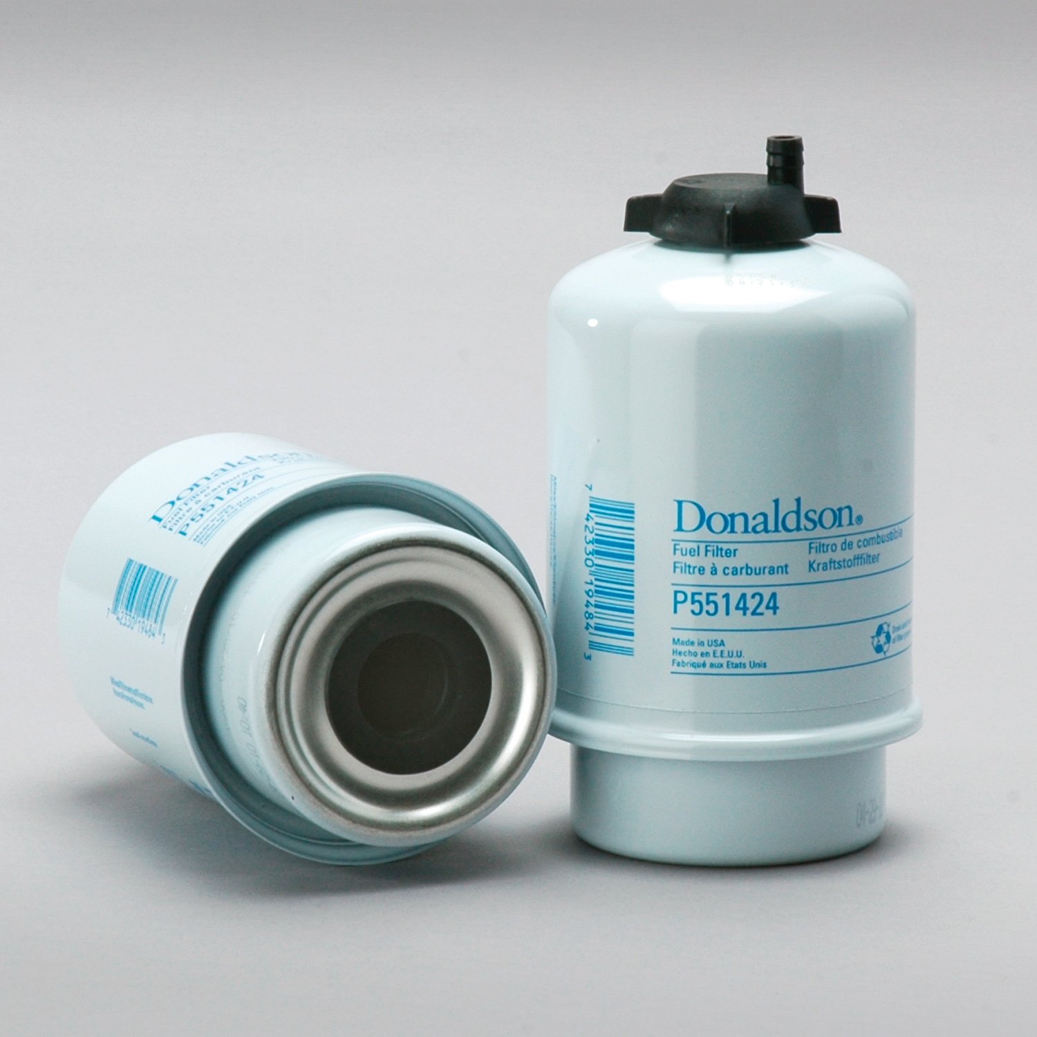 Donaldson Filtro de combustible P551424 (separador de agua, cartucho)