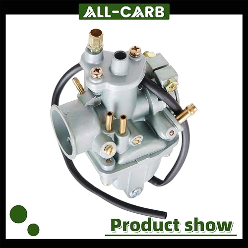 Miniatura 2 de Repuesto de carburador para Yamaha PW80 PW 80 Y-Zinger Dirt Bike Carb 1983-2006 con cable del acelerador