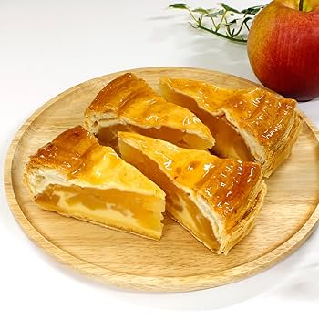 Amazon.co.jp: 冷凍ケーキ りんごいっぱいアップルパイ 12個 4個