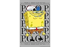 Trends International Spongebob Squarepants P.O.O.P. Wall Poster