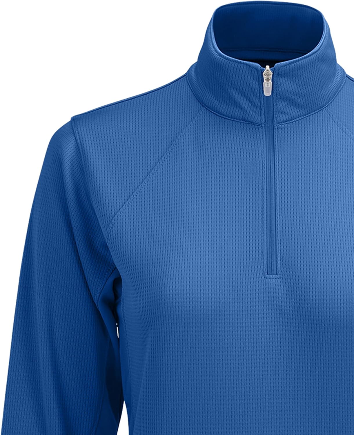 Vantage Apparel Women's US Air Force Micro Mesh Performance 1/4 Zip Pullover