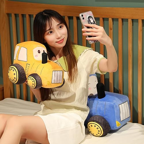 Miniatura 2 de COSGOO Almohada de tractor 3D HuggingTractor de peluche de tractor de peluche, almohada de tractor, cojín de sofá, regalo para niños o amantes en el