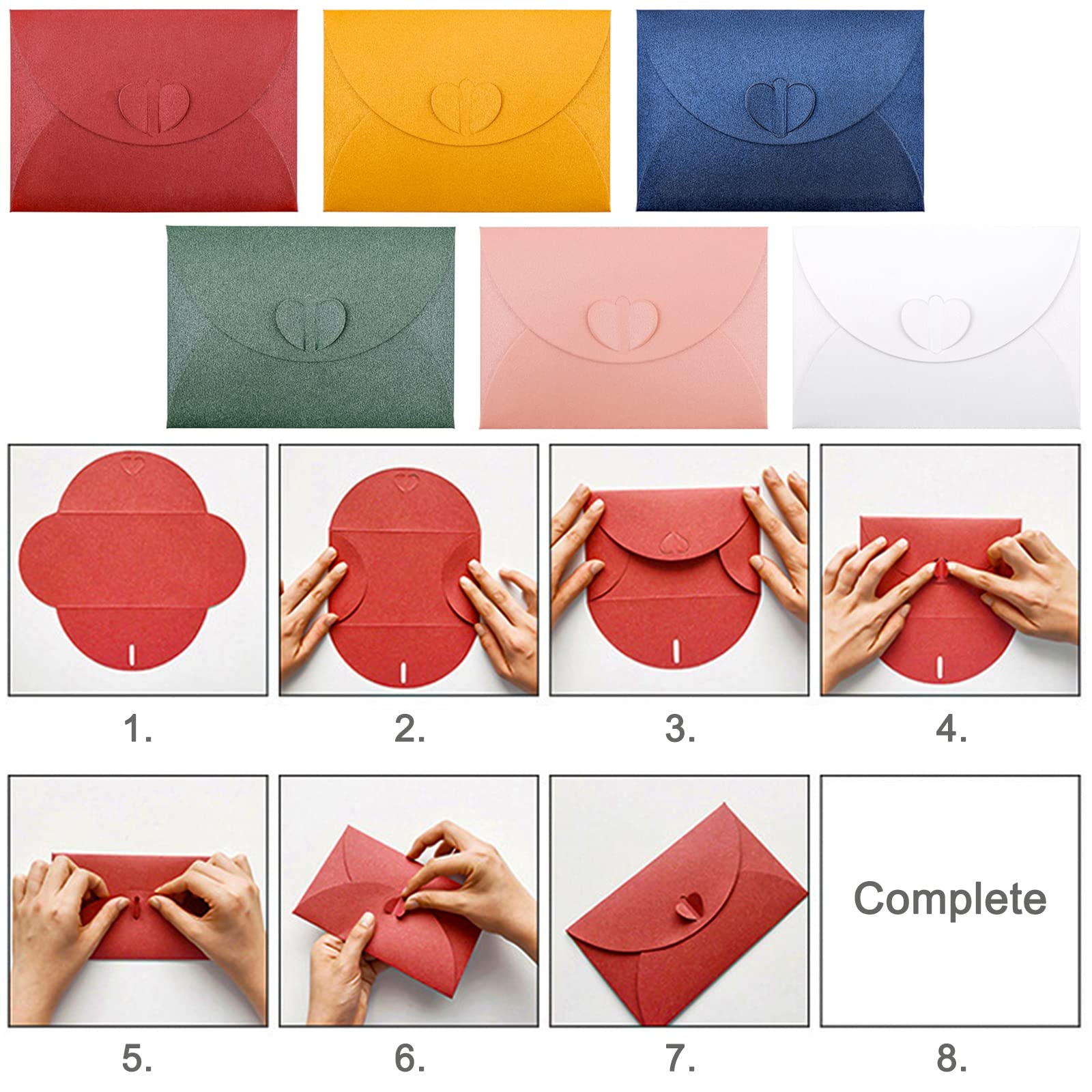 100 Buste Di Carta Kraft Colorate 13,5x18,5 Cm Con 120 Adesivi Rotondi, Ideali Per Inviti Matrimonio, Biglietti E Lettere Fai Da Te