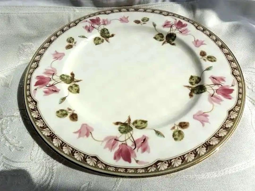 Amazon.co.jp: 大皿 5枚セット ノリタケ シクラメンタッチ noritake 26 