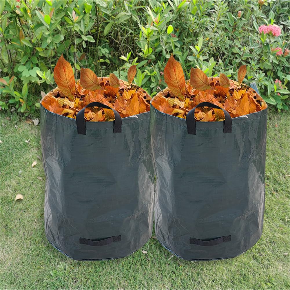 Sacchi Per Rifiuti Da Giardino 2x272L - Pieghevoli E Idrorepellenti - Foto 5