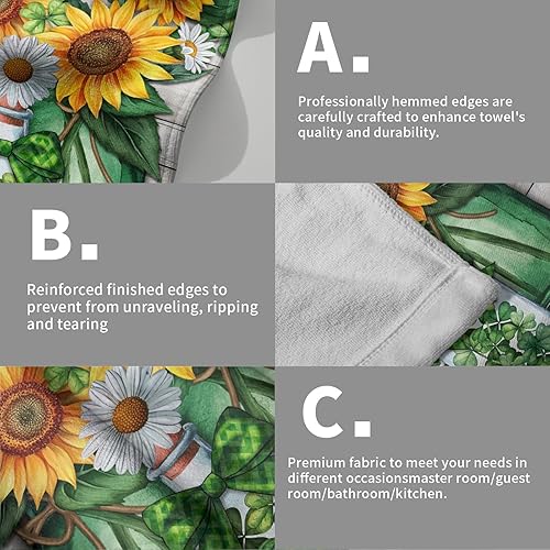 Vista 200 de Toallas de mano en blanco y negro – Toallas clásicas a rayas blancas y negras, toallas de baño modernas y sencillas, toallas de baño absorbentes