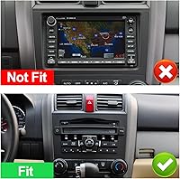 Vista 2 de 9 inches Android 10 Double Din Car Stereo for Honda CR-V 2007, 2008, 2009, 2010, 2011 IPS Touchscreen Screen Car Radio with Carplay & Android Auto