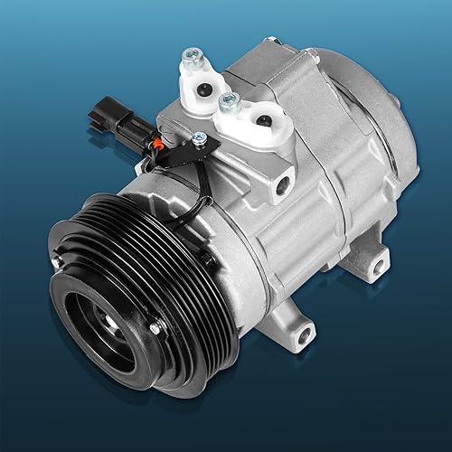 Miniatura 6 de TadaMark Compresor de aire acondicionado A/C con embrague apto para Ford F-150 Expedition 2007-2014, para F-250/F-350 Super Duty 6.4L 2008-2010,