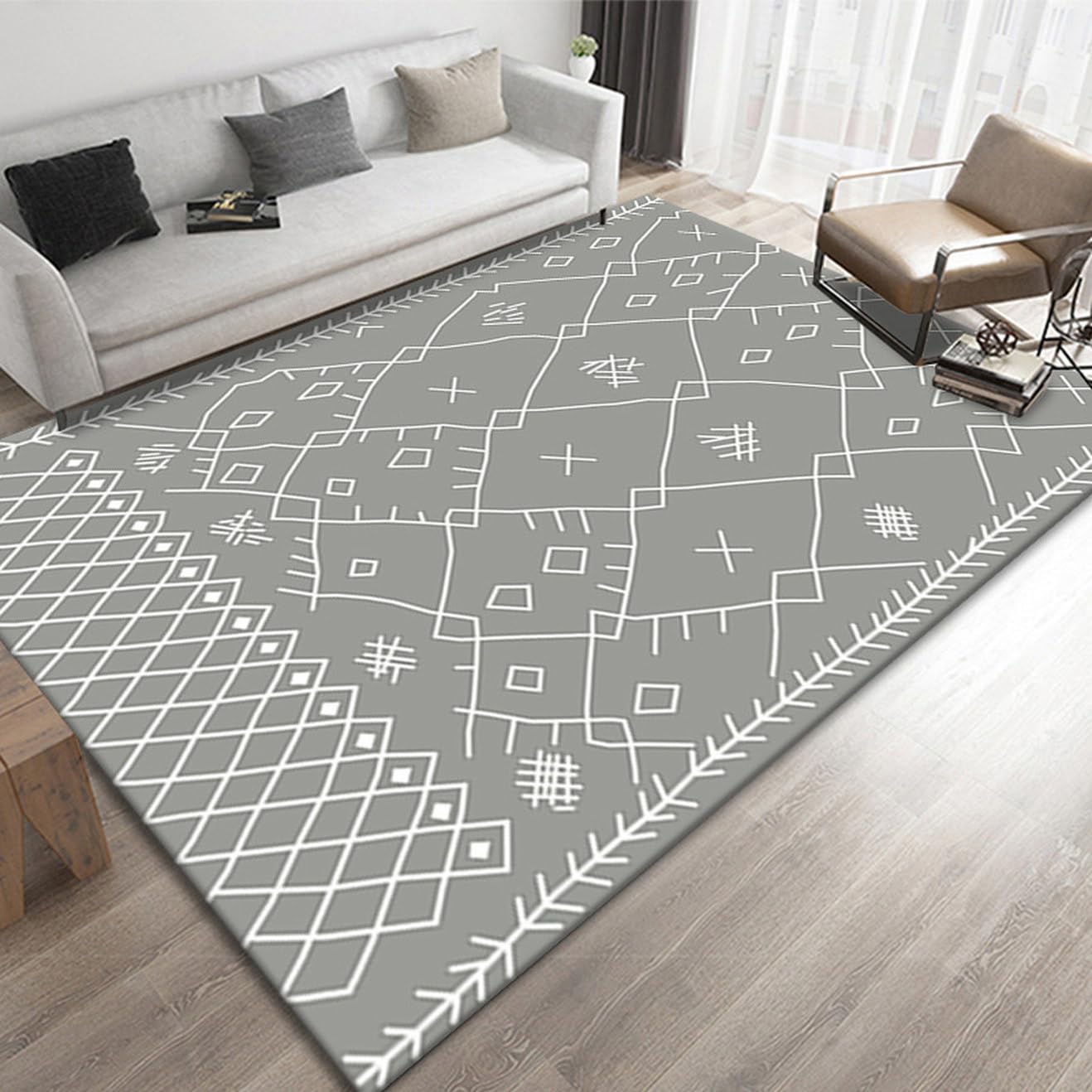 高品質 80cm*120cmカーペット ラグ 洗えるラグ 滑り止め付 ラグマ1 Amazon｜カーペット ラグ ラグマット滑り止め付 80*120cm 洗える 約2畳