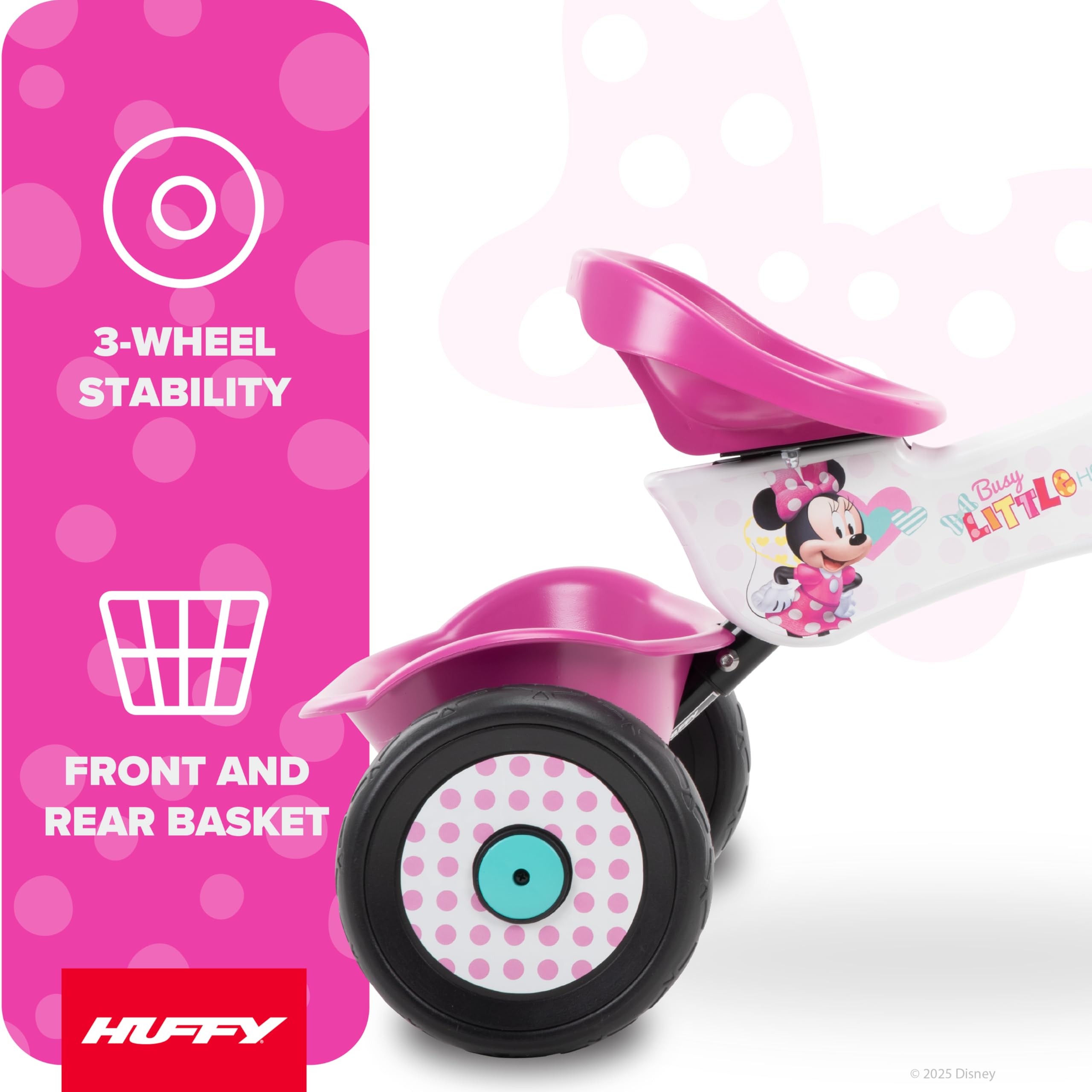 スポーツ・フィットネス Memphis Minnie Huffy Minnie Mouse Tricycle for Toddlers, Pink : Amazon.sg: Toys