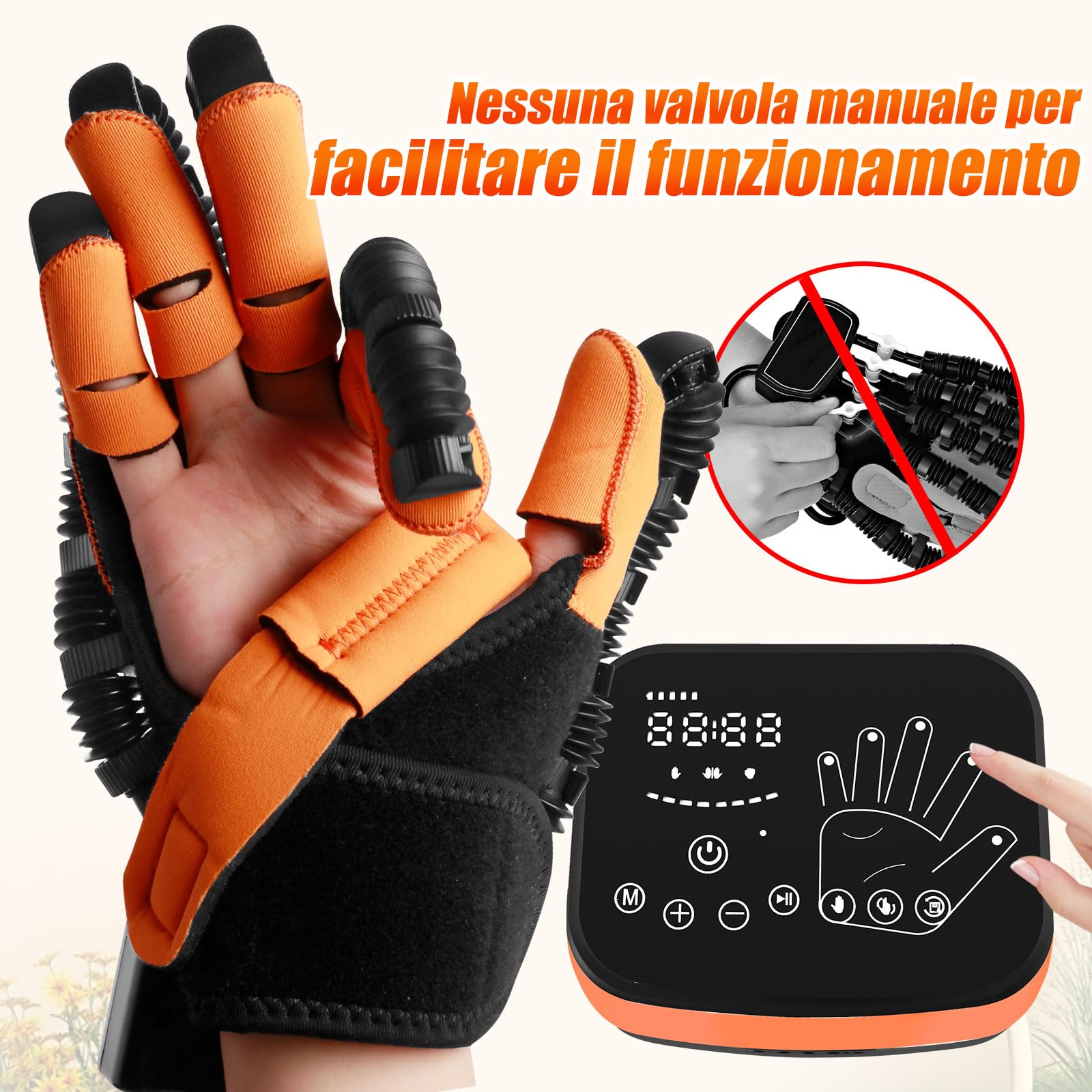 Guanto Riabilitativo Per Ictus, Guanti Robotici Per L'Allenamento E La Riabilitazione Delle Mani, Guanto Robot Per Allenatore Per La Riabilitazione Delle Dita Dell'Emiplegia