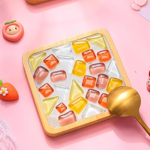 Miniatura 6 de Lechada de cristal de mosaico relleno de lechada de mosaico translúcido para manualidades de azulejos, sin necesidad de añadir agua, esencial para