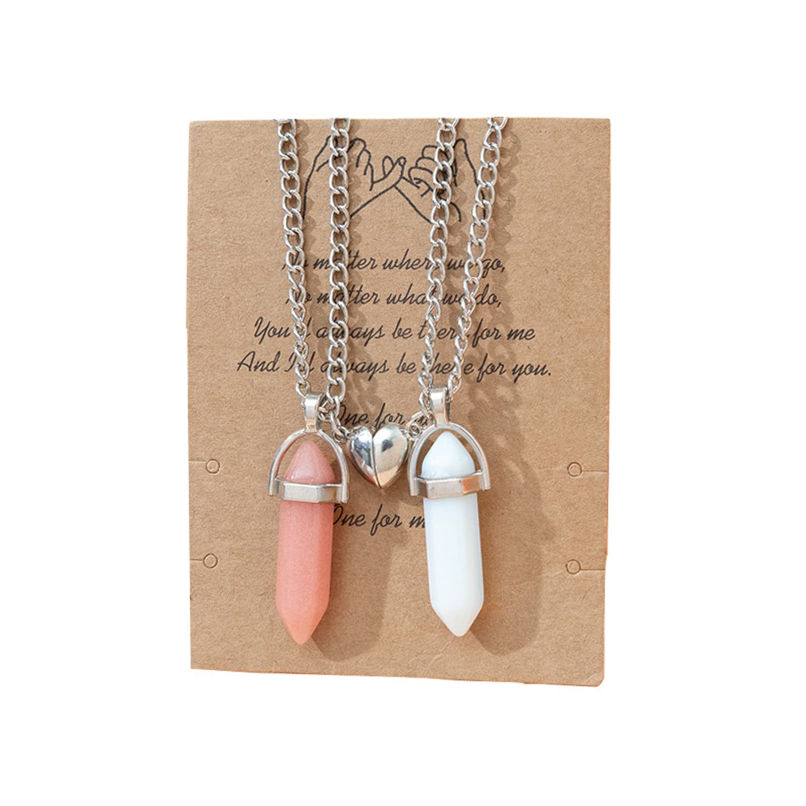 See full amazon price history chart for Caiyao 2Pcs Crystal Mutual Attraction Magnets Couple Matching Pendant Necklace Magnetic Love Heart Natural Stone Necklace For Women Men Birthday Friendship Collar Jewelry, Metal, Stone Caiyao 2Pcs Crystal Mutual Attraction Magnets Couple Matching Pendant Necklace Magnetic Love Heart Natural Stone Necklace For Women Men Birthday Friendship Collar Jewelry, Metal, Stone (B0B518HLJ7) Amazon Price History, Amazon Price Tracker