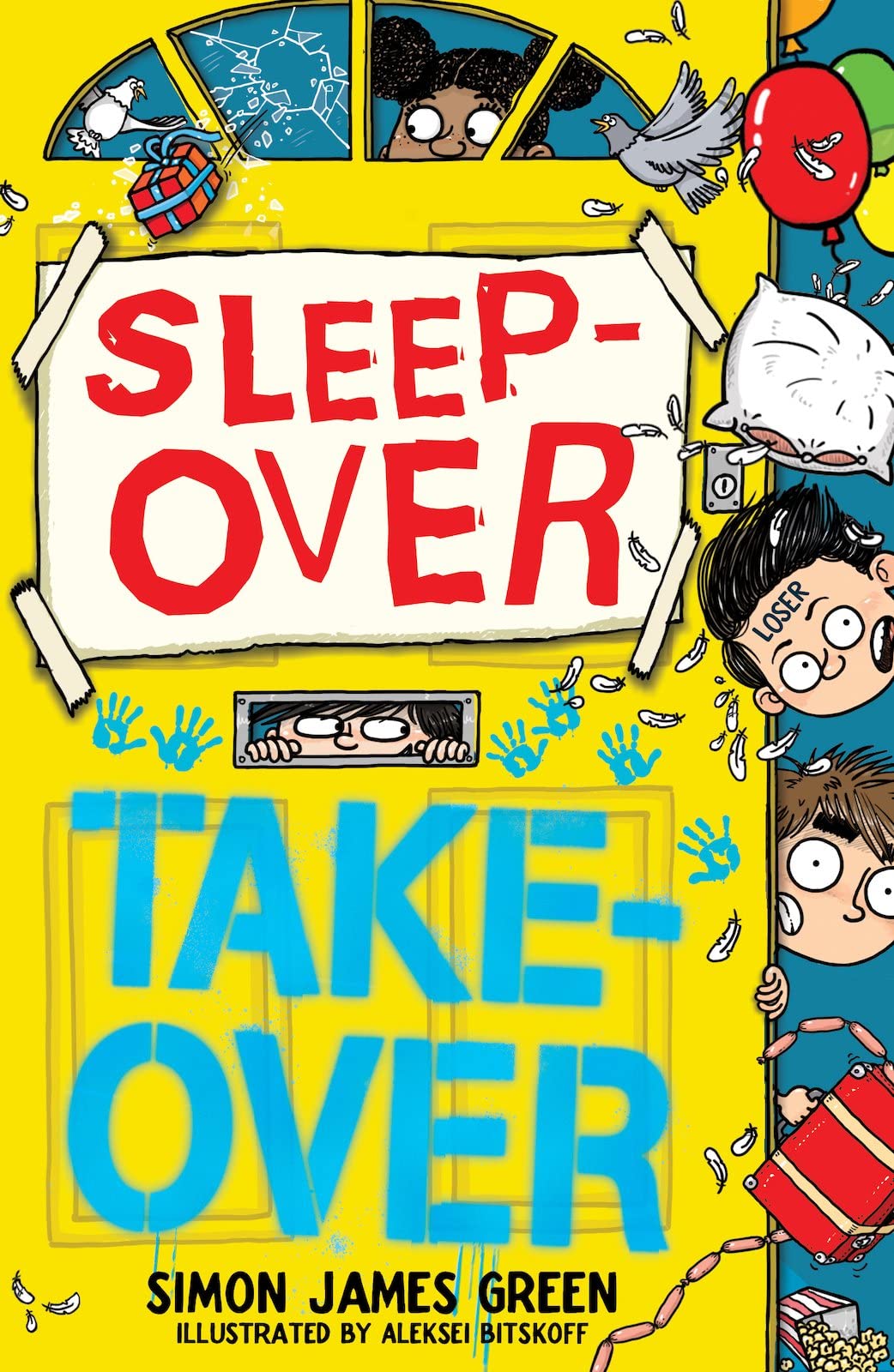 Sleepover Takeover by Simon James Green, Aleksei Bitskoff - 9780702303630
