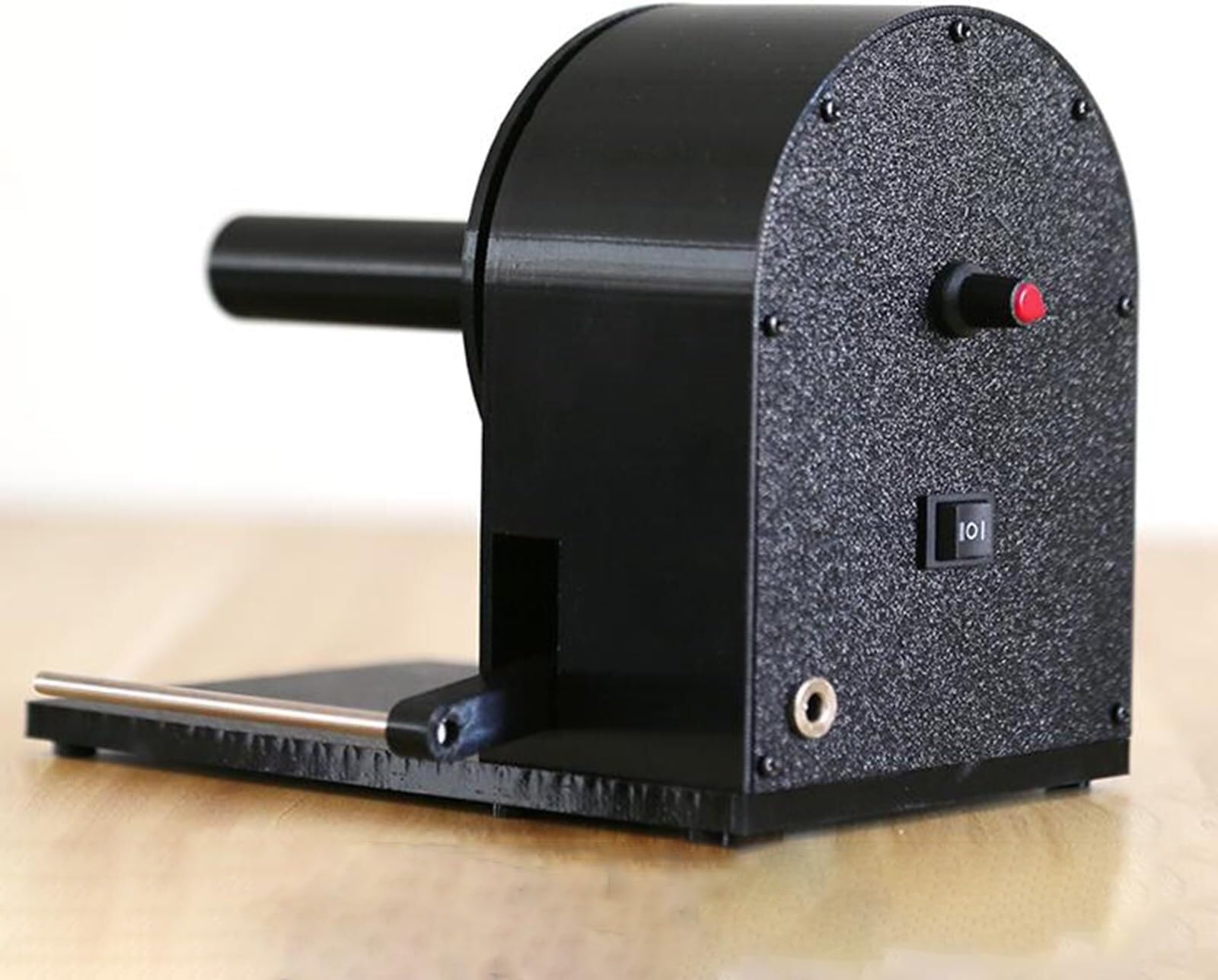 Automatic Label Rewinder, Electric Label Roller Machine 25/40/76mm Roll, Supported Roll Width 110mm, for Clothing Tags Bar Code Garment Food Factory