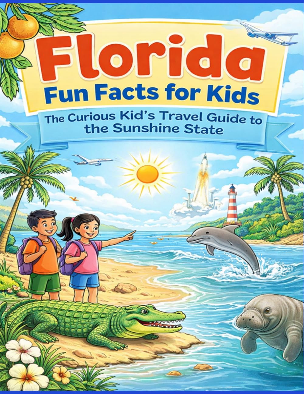 Florida Fun Facts for Kids: The Curious Kid’s Travel Guide to the Sunshine State (The 50 States Fun Facts for Kids Series)