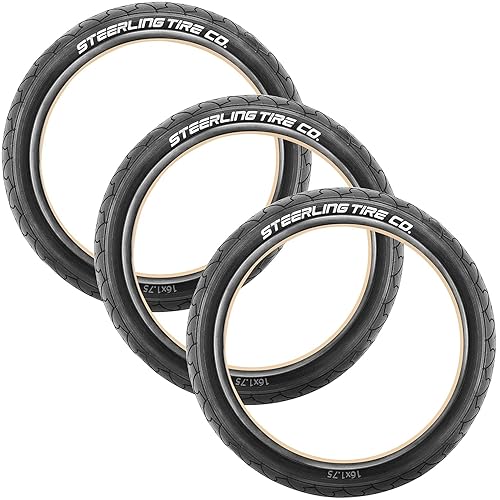 Miniatura 8 de Dos tubos interiores extra gruesos de 16 x 1.51.75 y uno de 12.5 x 1.752.15 (paquete de 3) para neumáticos interiores extra gruesos para cochecitos