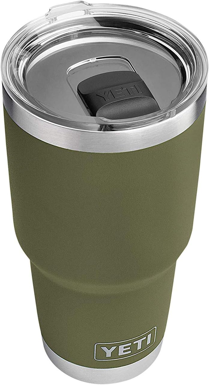 (Olive Green) YETI Rambler 890ml Stainless Steel Vacuum Insulated