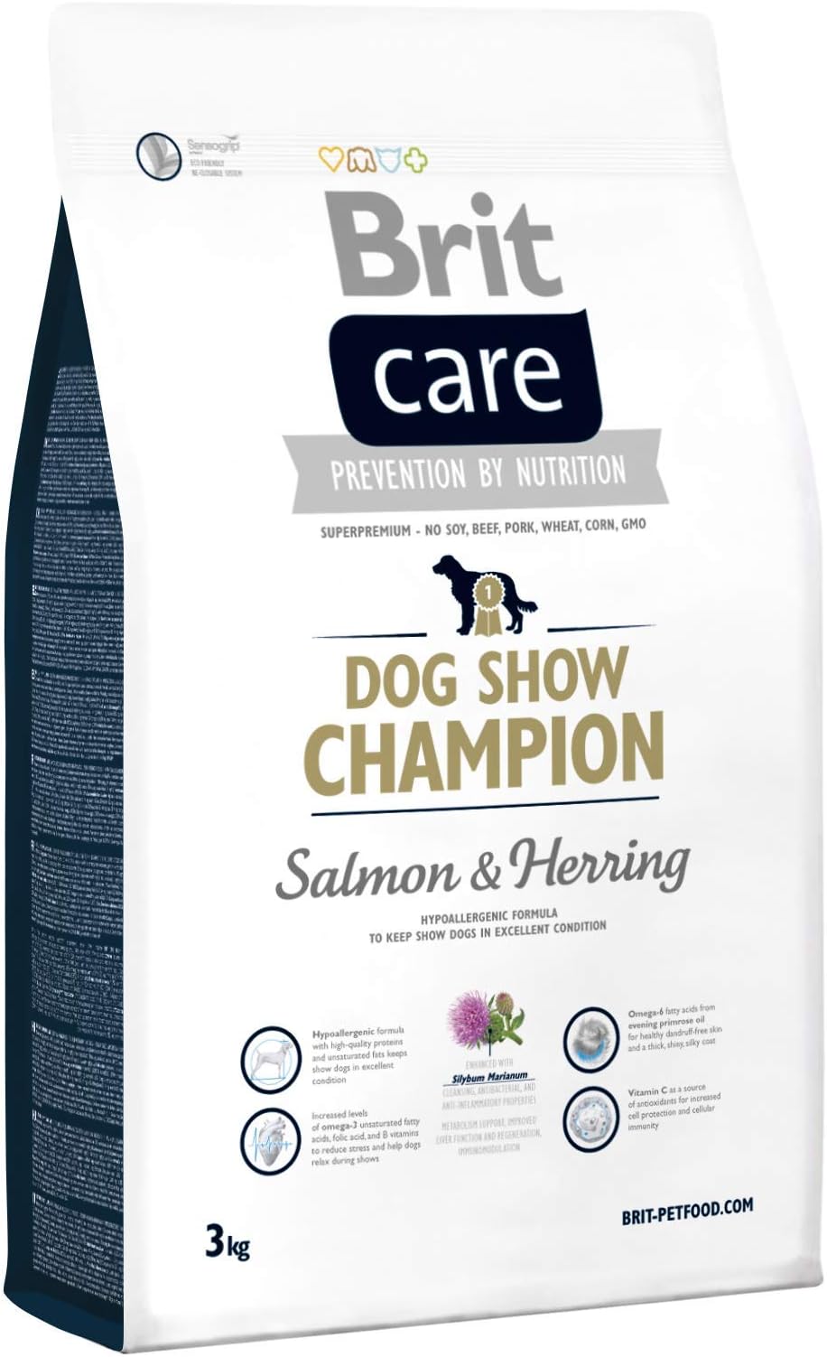 Brit Care Dog Food, Show Champion, 3 kg