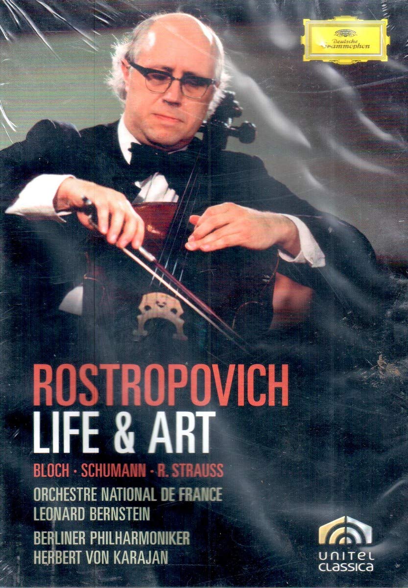 HERBERT VON KARAJAN - ROSTROPOVICH:LIFE & ART-DV [DVD]