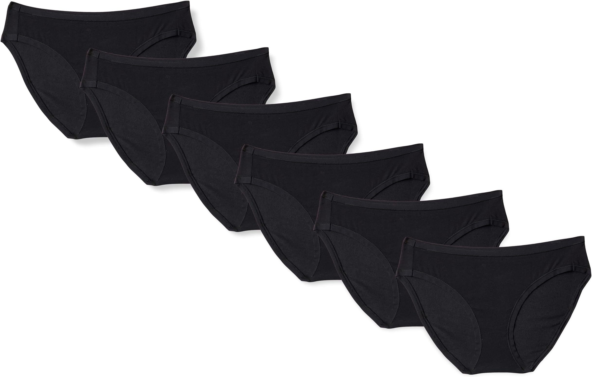 Amazon Essentials Women's Cotton Bikini Brief Underwear (Available in Plus Size)