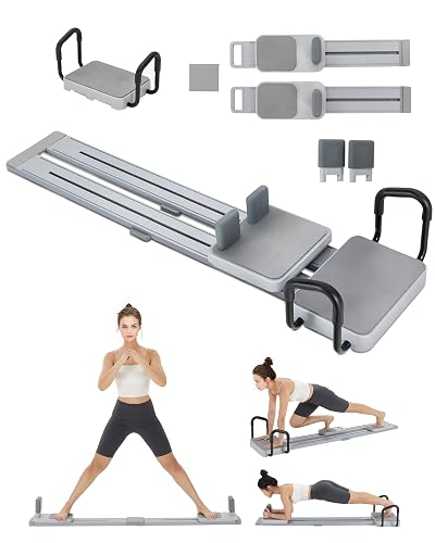 Pilates Board, 8-in-1 Pilates Equipment, Multifunctional Pilates Reformer Ab Machine