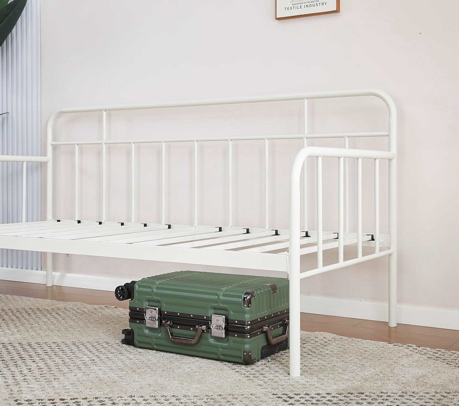 Sofá Cama de Metal Base para Colchón 90 x 190 Estructura Metálica