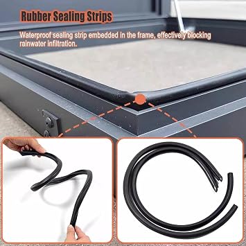 Flat Roof Access Hatch, Galvanized Powder Coated Steel Roof Hatch, Metal Multifunctional Covers for Ground Manhole Cellar, Flat Residential Maintenance Hatc(Size:30x32in(76.2x81.2cm))