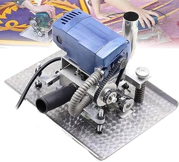 Carpet Trimmer with 3inch Blade, Rug Cutter, Adjustable Depth Flat Carpet Shearing Machine, A Portabg Flat Shearing Machine for Tufting Frame Tufting, 20.5cmx27.5cm