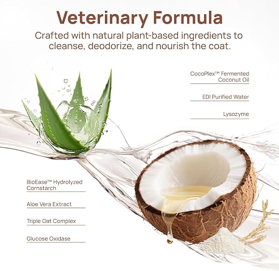 HICC PET Cleaning Glove Wipes PRO for Dogs & Cats, 20PCS Coconut Scent.