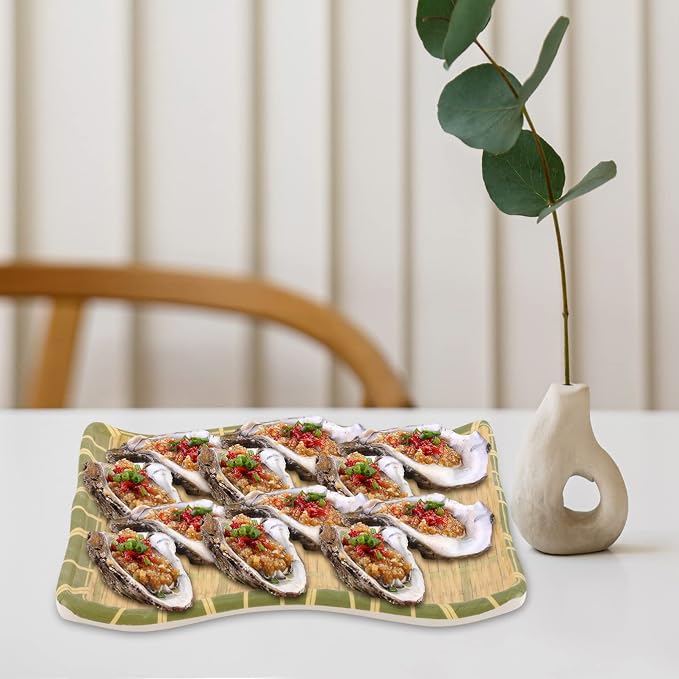 Plato de servicio para comida Stil Sushi decorativo para fiestas miniatura 2