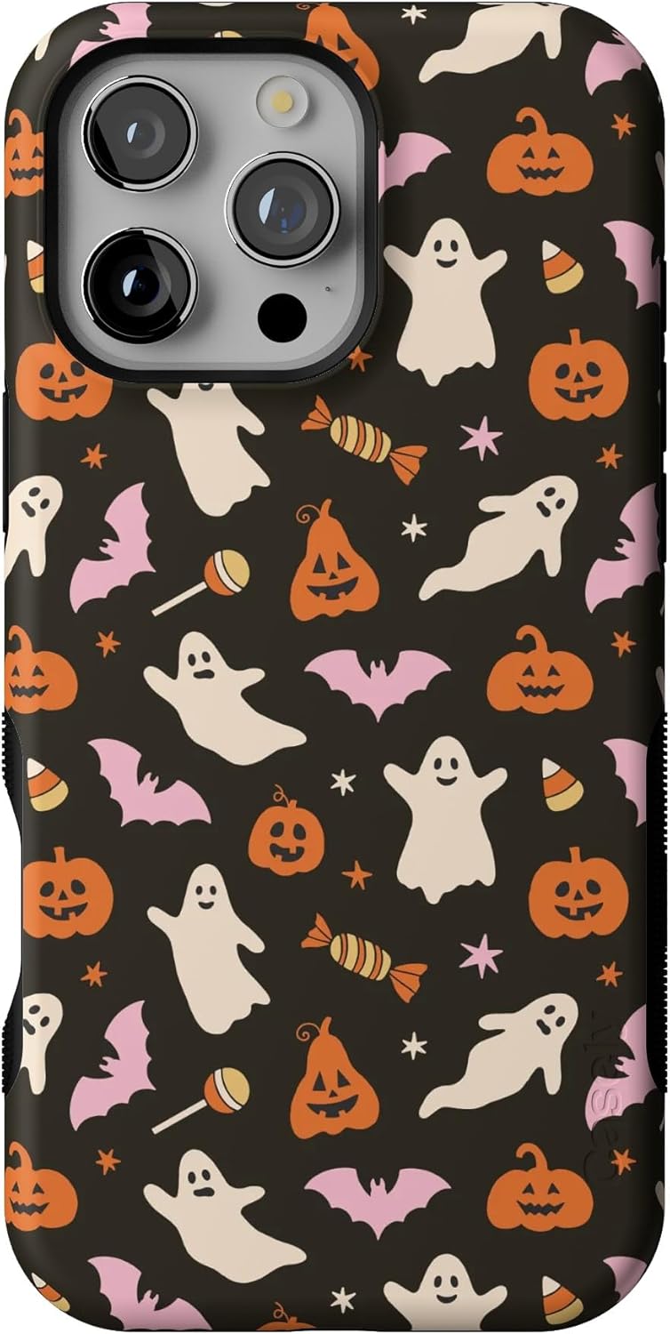 Casely iPhone 16 Pro Max Case | Trick or Treat | Sweet Halloween | Compatible with MagSafe | Bold Protective Design
