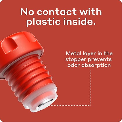 Miniatura 4 de BOBBER Botella térmica de acero inoxidable de 34 onzas para té caliente, café y bebidas frías, sin BPA, apta para lavavajillas, botella de agua