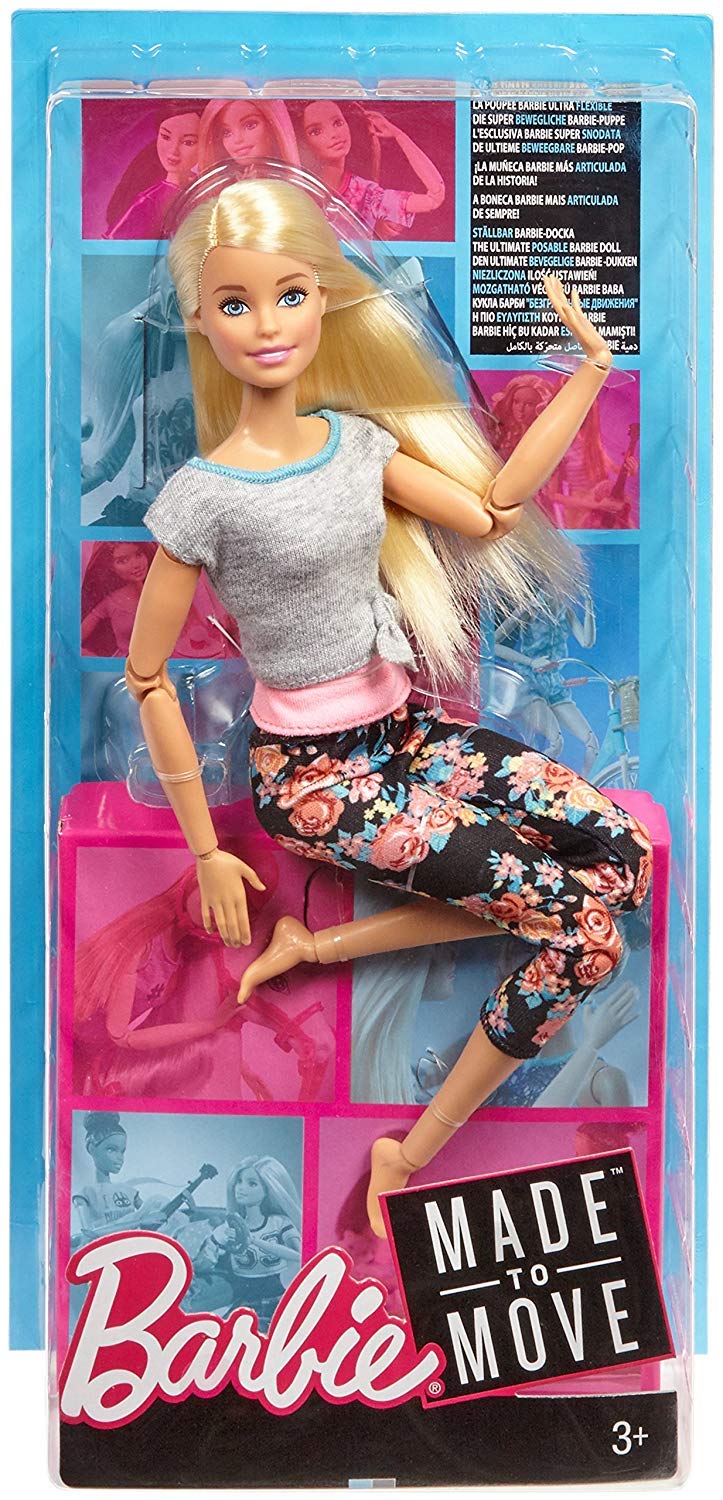Amazon.co.jp: Barbie バービー人形 Made to Move Doll Blonde Blonde