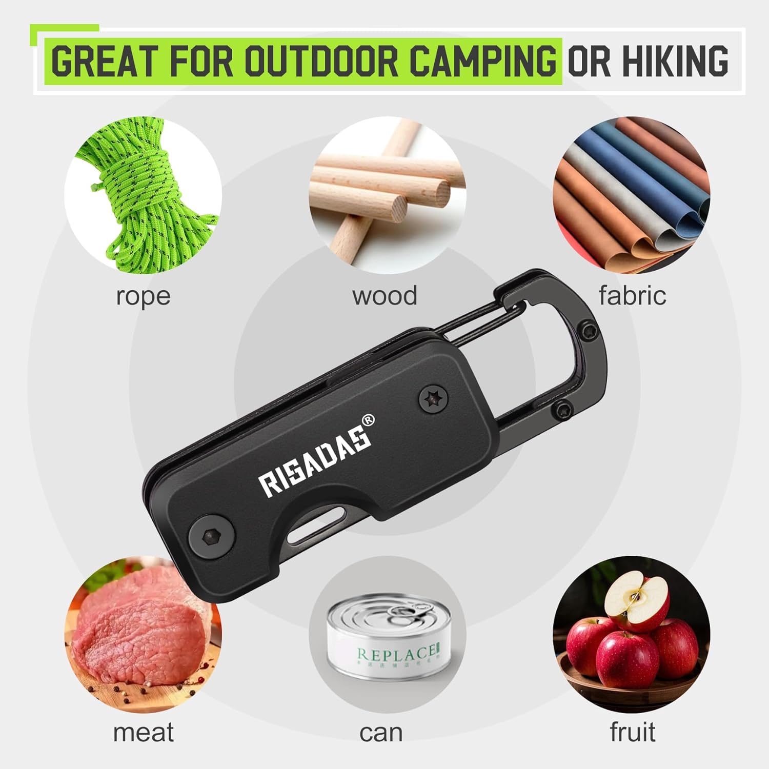 Small Pocket Knife Gift for Men, Stocking Stuffers for Men Dad - Keychain Box Cutter with 1.34inch Blade, Folding Knives EDC Gadgets for Outdoor, Bulk Christmas Birthday Gifts for Who Have Everything