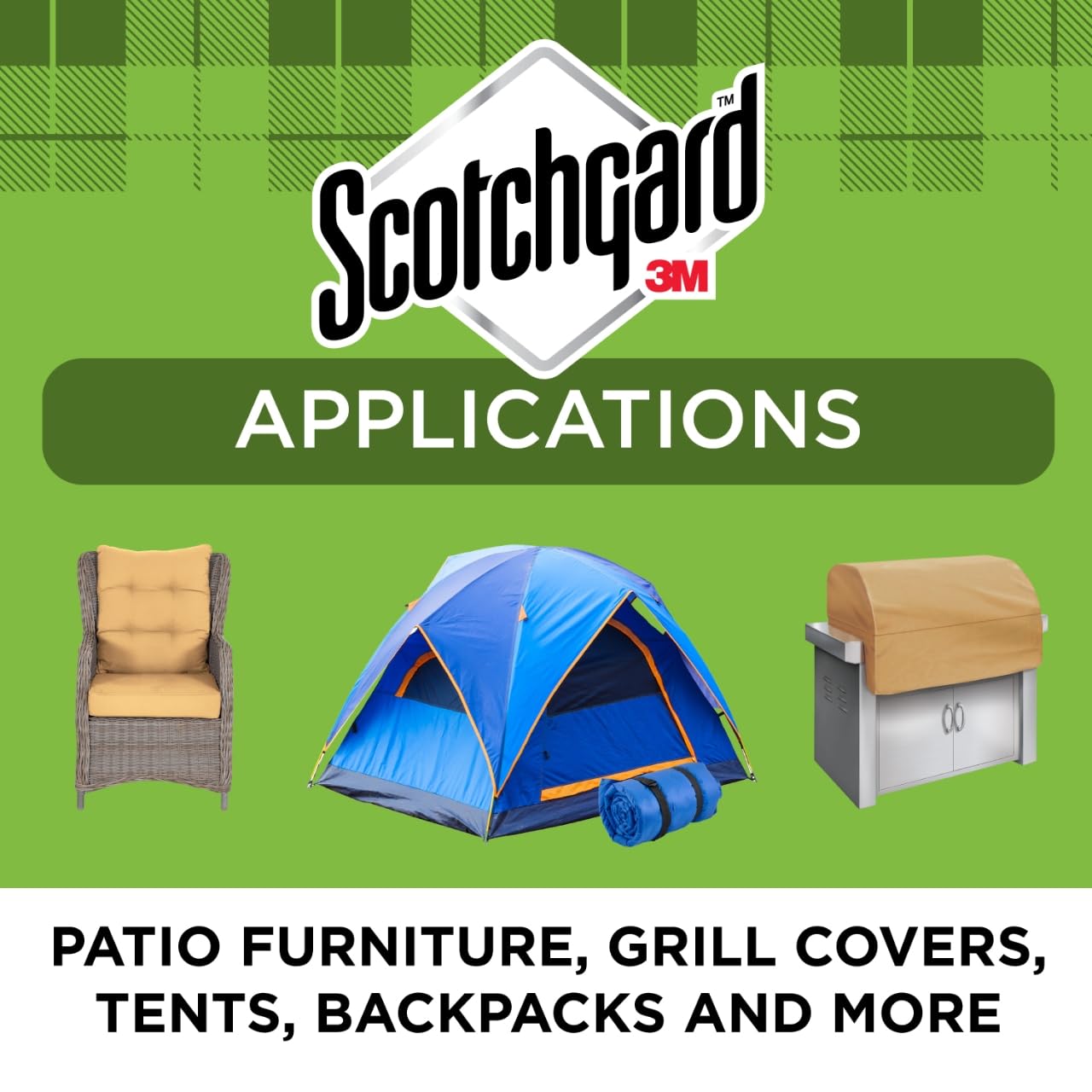Scotchgard Outdoor Water Shield Fabric Spray, Water Repellent Spray for Spring and Summer Outdoor Gear and Patio Furniture, Fabric Spray for Outdoor Items, 42 Ounces (4 Cans)