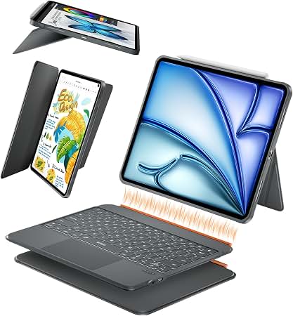 Amazon.com: Logitech Combo Touch iPad Air 13 inch M2 M3 & M4
