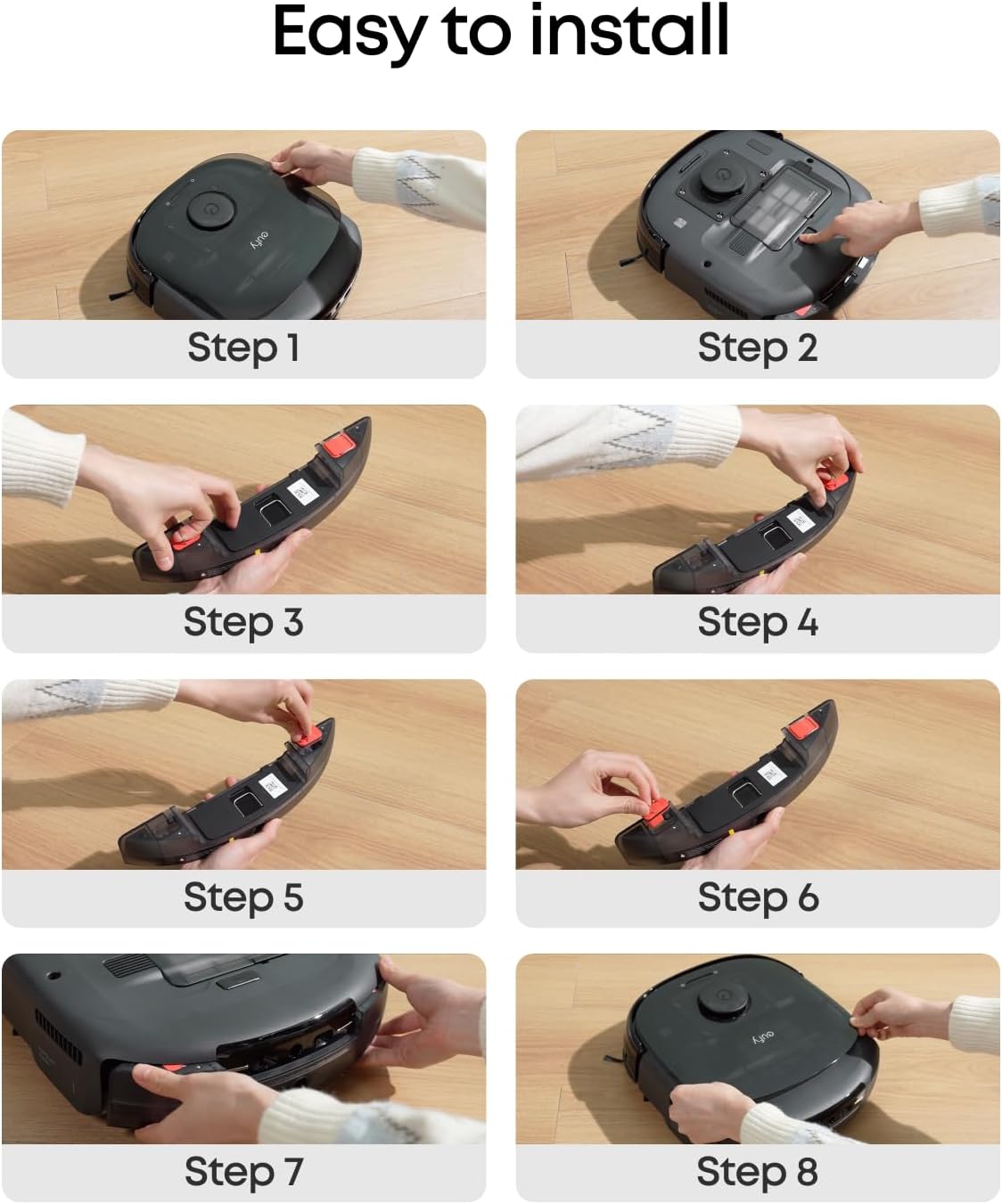 eufy E28 + Dirty Water Reservoir Filter