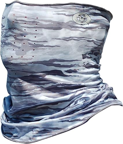 Flying Fisherman SunBandit Máscara de polaina de cuello para hombres y mujeres, protección facial UV para deportes y exteriores, ropa ligera