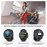 Garmin Instinct 3, AMOLED - Montre GPS connectée et robuste avec un écran AMOLED - Noire avec bracelet noir - Boîtier 45 mm - 5