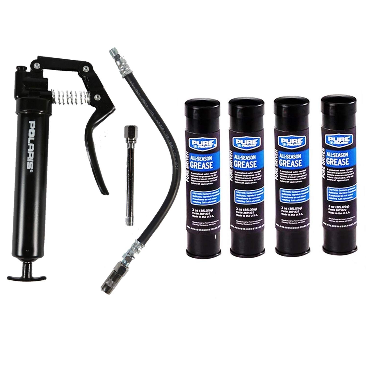 Pure Polaris Grease Gun and Grease Kit