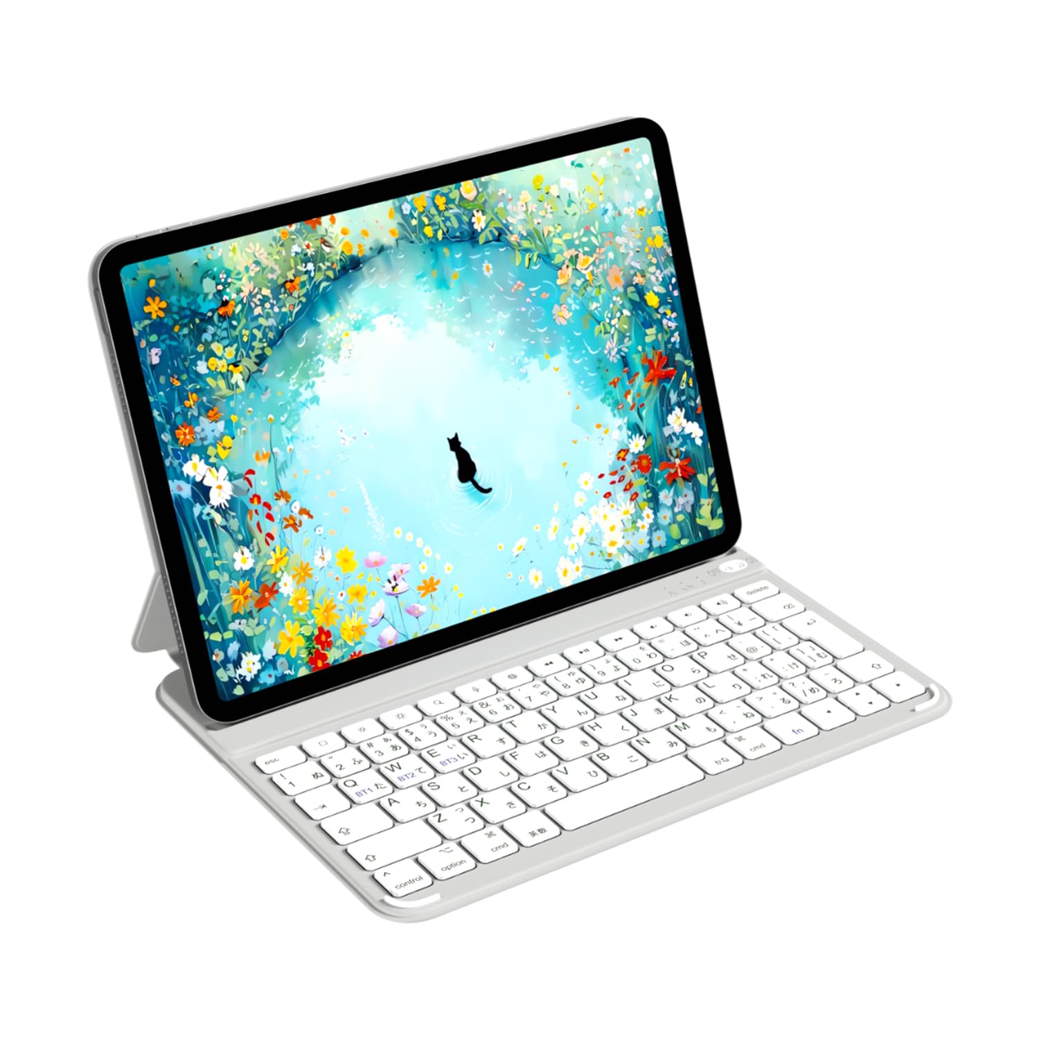 Amazon.co.jp: EWIN AirSlim Folio iPad対応ワイヤレスキーボード 10.9