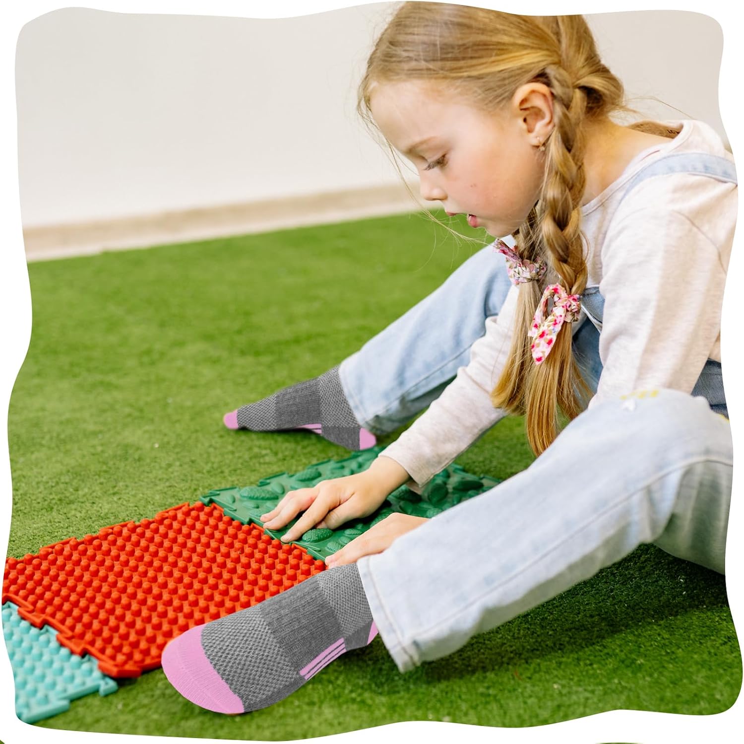 Bemeol Girls Socks 18 Pairs Ankle Socks Girls Soft Athletic Low Cut Cotton Sock - Image 2