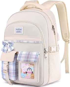 kadilong School Backpack for Teen Girls,Laptop Backpack Bookbag for Women in Middle High School,Mochila Escolar para Ninas