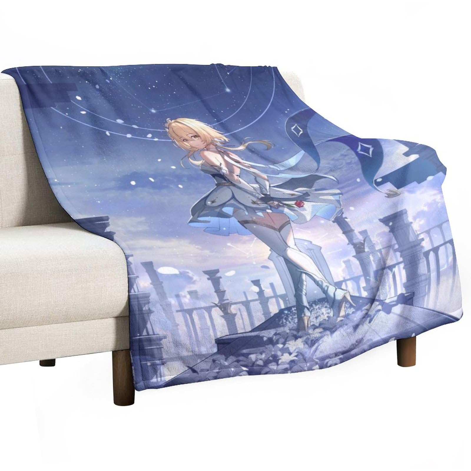 原神　ブランケット Amazon｜原神-ピンクの髪の蛍ブランケット 毛布40