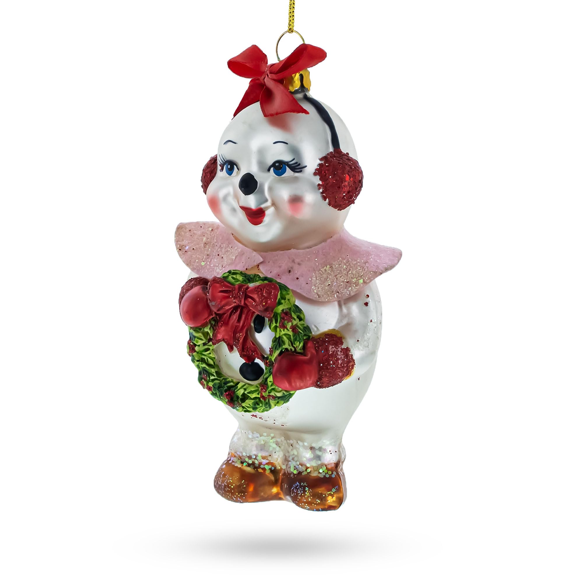 Décoration de Noël en verre soufflé pour créer une ambiance chaleureuse au réveillon