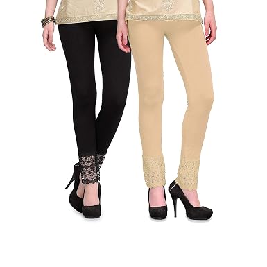 Viscose Lycra Slim fit leggings with 