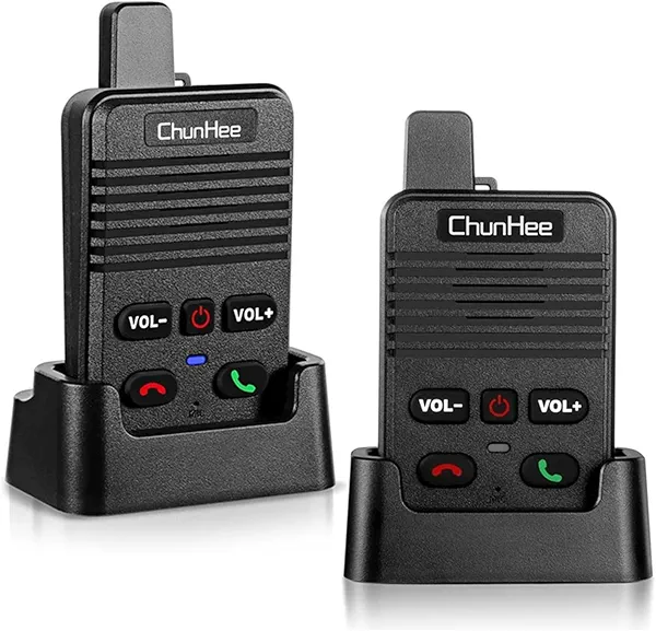 Intercoms Wireless for Home Full Duplex Hands Free Talk Wireless Intercom System with One-Touch Room to Room for Yard Garage or Basement House Intercom for Elderly